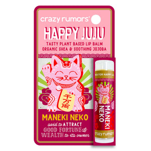 Maneki Neko - Happy Juju Lip Balm / Gift Hang Box